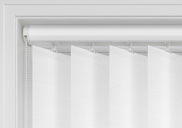 Amalfi, Linen White - Vertical Blind - Image 13
